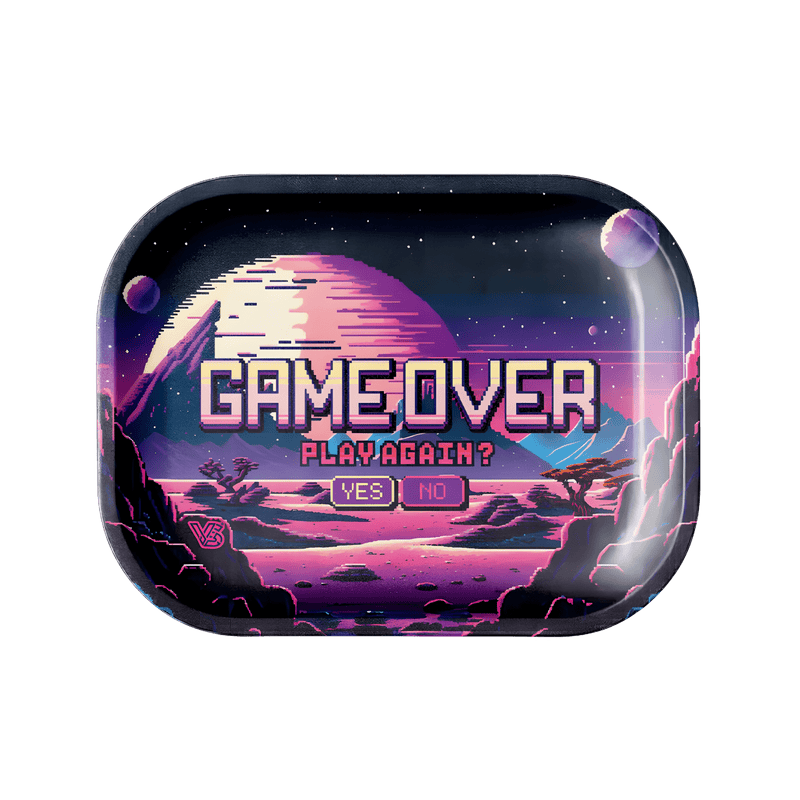 V Syndicate Rollin Trays Small Game Over Metal Rollin' Tray