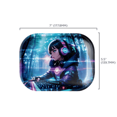 V Syndicate Rollin Trays Small Hi Tech-No Metal Rollin' Tray