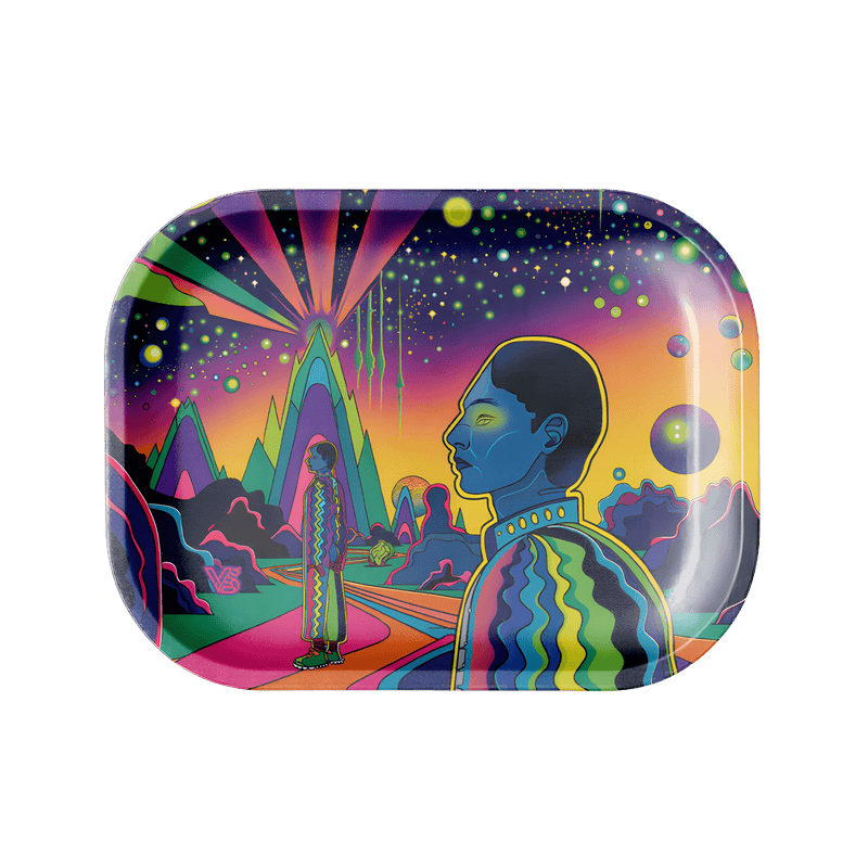 V Syndicate Rollin Trays Small Introspection Metal Rollin' Tray
