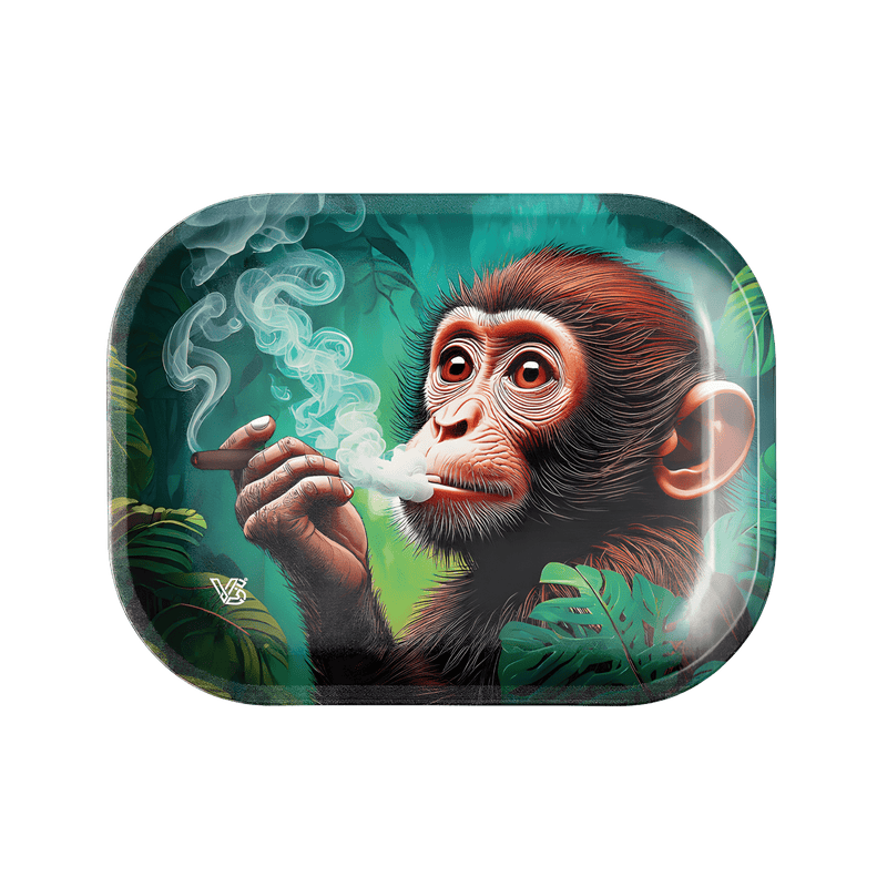 V Syndicate Rollin Trays Small Monkey Business Metal Rollin' Tray