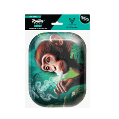 V Syndicate Rollin Trays Small Monkey Business Metal Rollin' Tray
