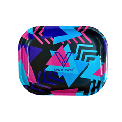 V Syndicate Rollin Trays Small Retro Metal Rollin' Tray