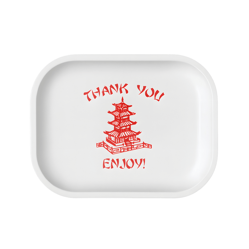 V Syndicate Rollin Trays Small Takeaway Metal Rollin' Tray