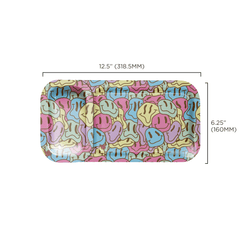 V Syndicate Rollin Trays Smiley Dual Tray