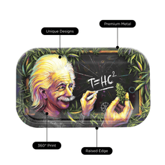 V Syndicate Rollin Trays T=HC2 Higher Education Metal Rollin' Tray