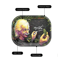 V Syndicate Rollin Trays T=HC2 Higher Education Metal Rollin' Tray