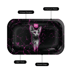 V Syndicate Rollin Trays The Stray Metal Rollin' Tray