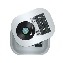 V Syndicate Small Record Player 3D Roll N Go