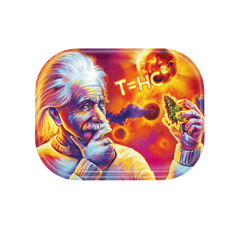 V Syndicate Small T=HC2 Einstein Solar Diesel Metal Rollin' Tray
