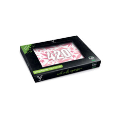 V Syndicate Glass Rollin' Tray 420 Pink Glass Rollin' Tray