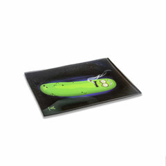 V Syndicate Glass Rollin' Tray Pickle Glass Tray