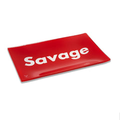 V Syndicate Glass Rollin' Tray Savage Glass Rollin' Tray