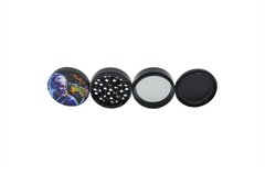 V Syndicate T=HC2 Einstein Black Hole 4-Piece CleanCut Grinder (Nonstick)