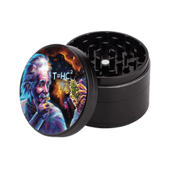 V Syndicate T=HC2 Einstein Black Hole 4-Piece CleanCut Grinder (Nonstick)