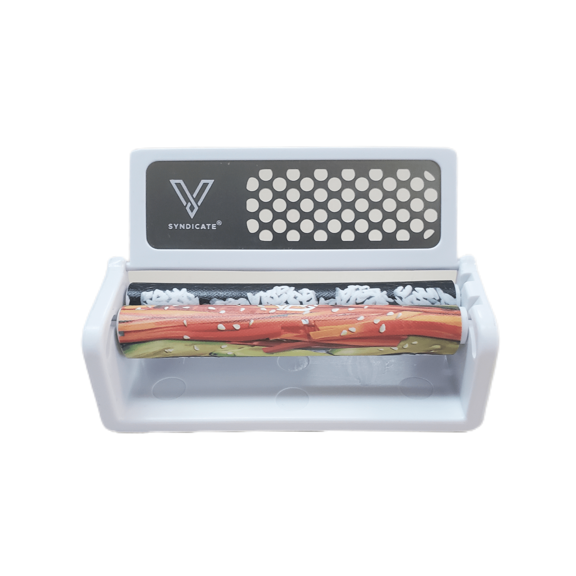 V Syndicate White Crunch Roll (Rolling Machine w/ Grinder Surface)